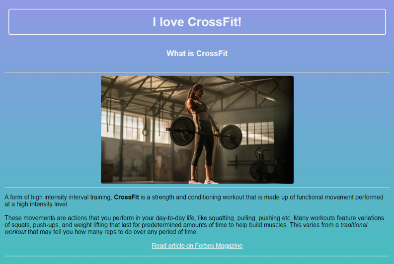 crossfit app